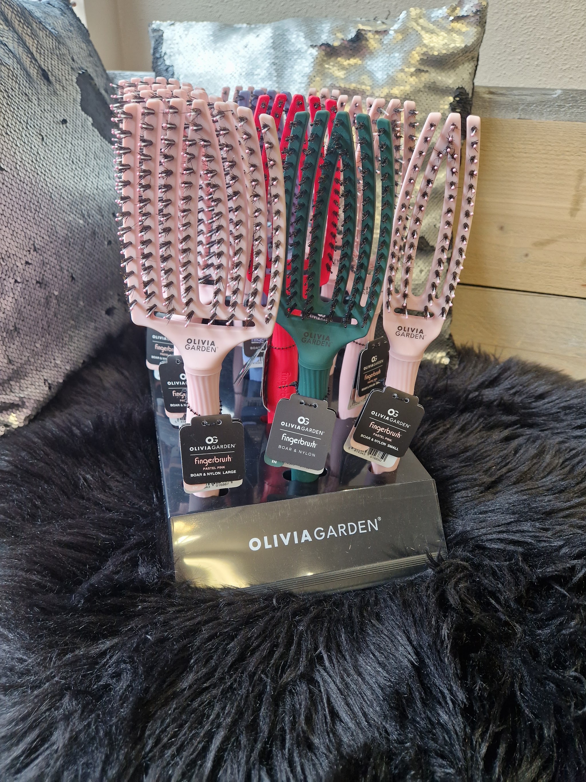 Olivia Garden borstels in de salon